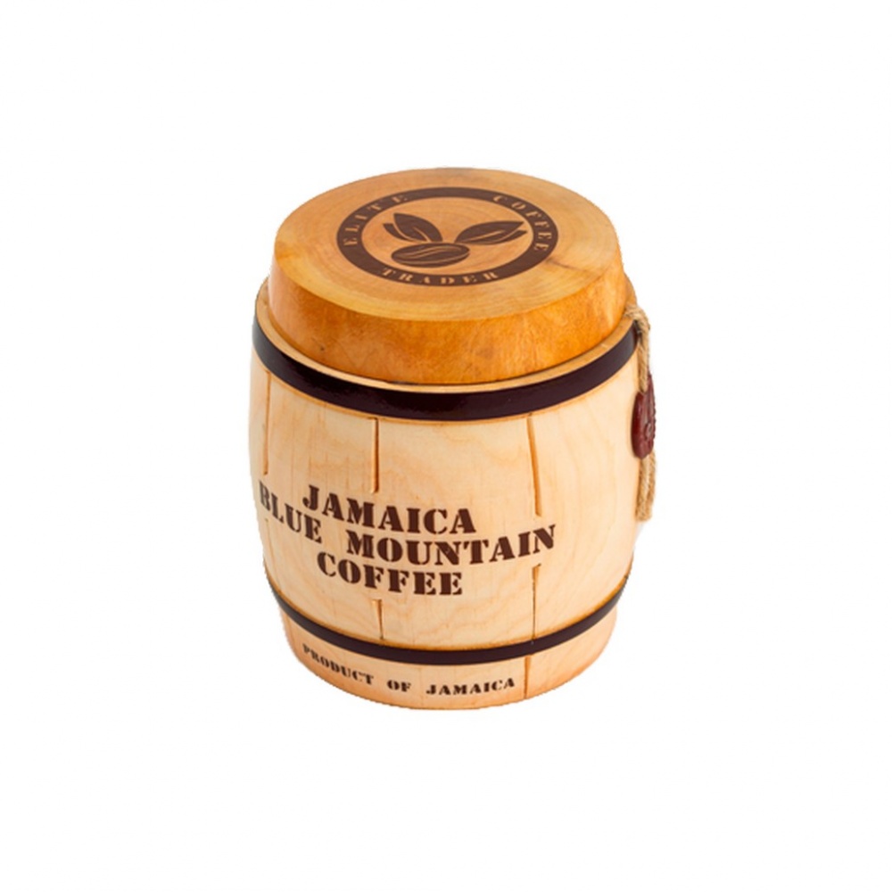 

Кофе Elcotrader Jamaica Blue Mountain в бочонке в зернах 80 гр