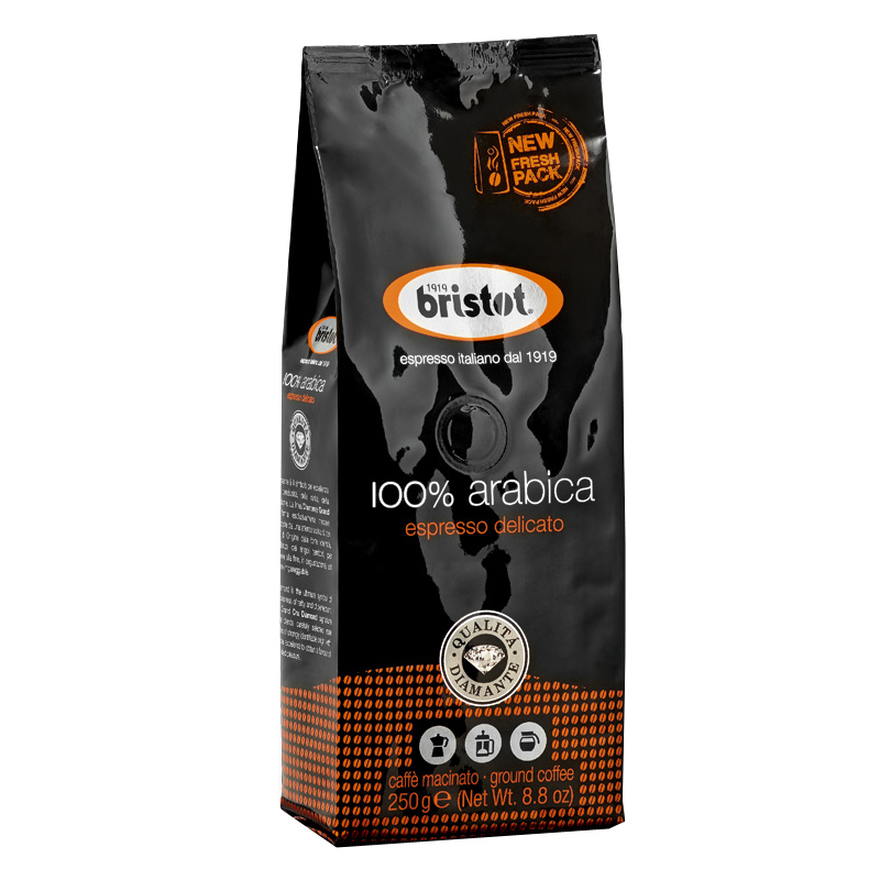 Кофе Bristot Espresso Delicato молотый 250 г