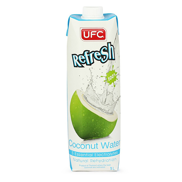 Refresh кокосовая вода без сахара 1000 мл