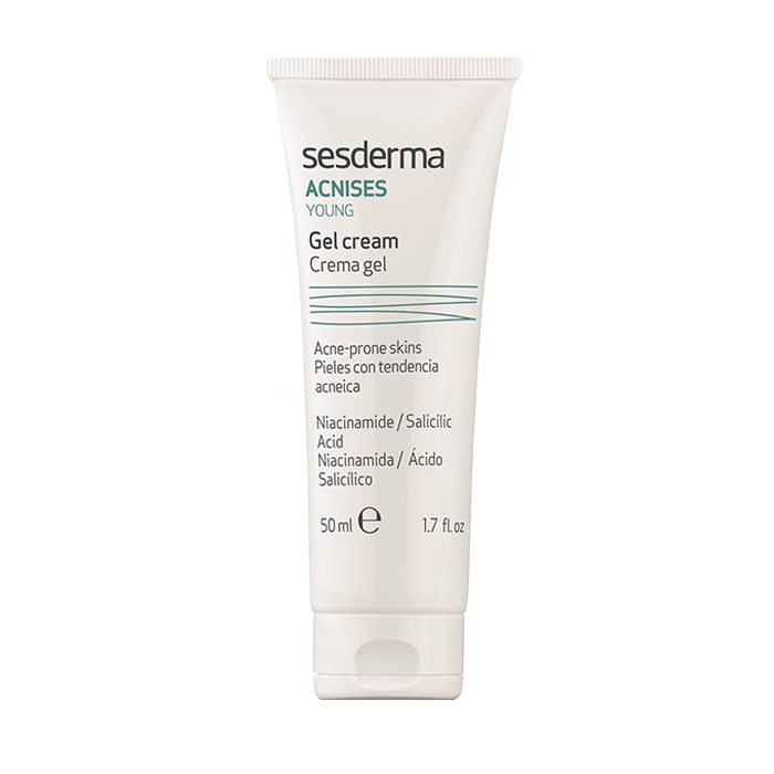 Крем для лица Sesderma Acnises Young Treatment Gel-cream 50 мл лосьон для лица sesderma acnises young для локального применения 4 мл