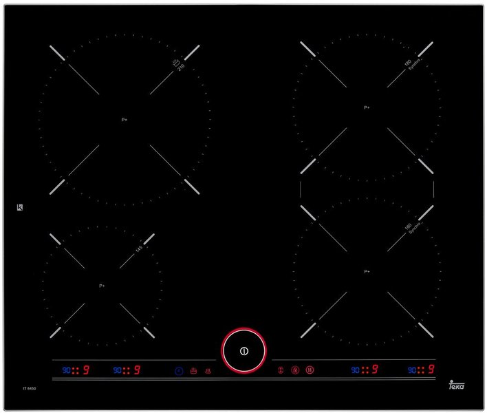

Встраиваемая электрическая панель Teka IT 6450 IKNOB, IT 6450 IKNOB