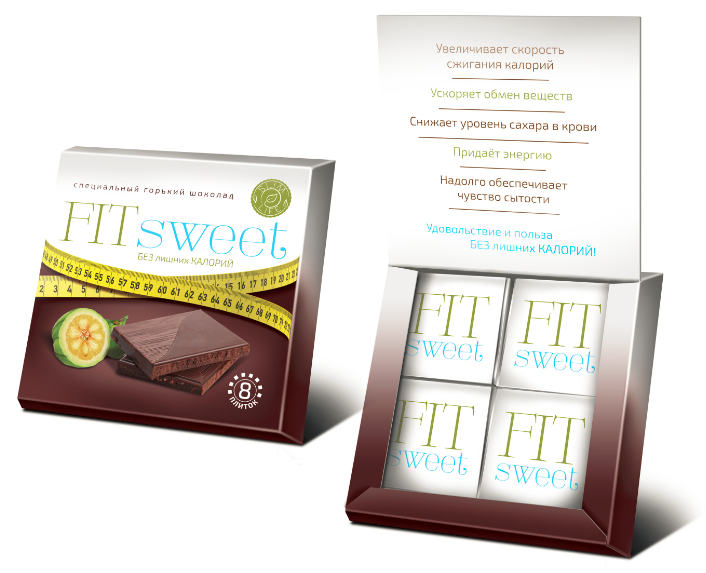 

Шоколад горький iMix FITsweet 40 г, FITsweet