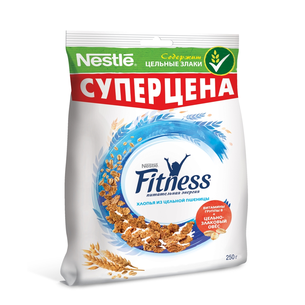 

Хлопья Nestle fitness из цельной пшеницы 250 г