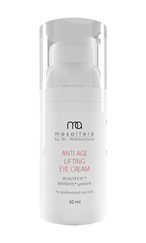 Lifting eye. Anti-age Lifting Eye Cream, 30 мл антивозрастной крем для глаз с эффектом лифтинга. Косметика MESALTERA by Dr. Mikhaylova. Anti age крем 30 мл с эффектом лифтинга. MESALTERA косметика Anti age.