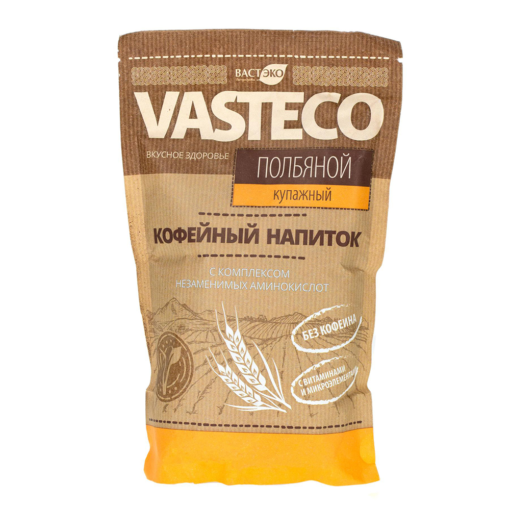 

Кофейный напиток Вастэко полбяной купажный растворимый 250 г