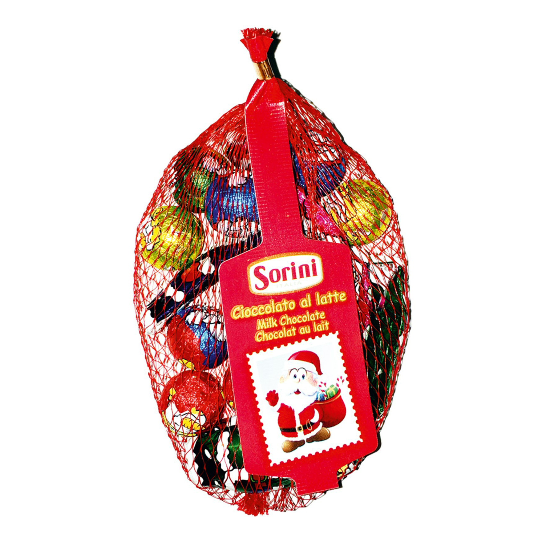 Сладкий подарочный набор Sorini Christmas net из молочного шоколада 100 г