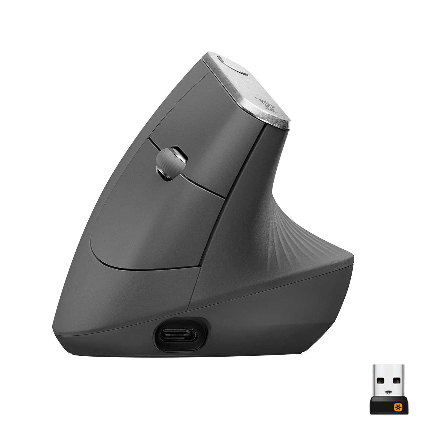 Беспроводная мышь Logitech MX Vertical Silver/Black (910-005448)