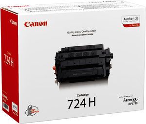 фото Картридж для лазерного принтера canon 724h черный, оригинал