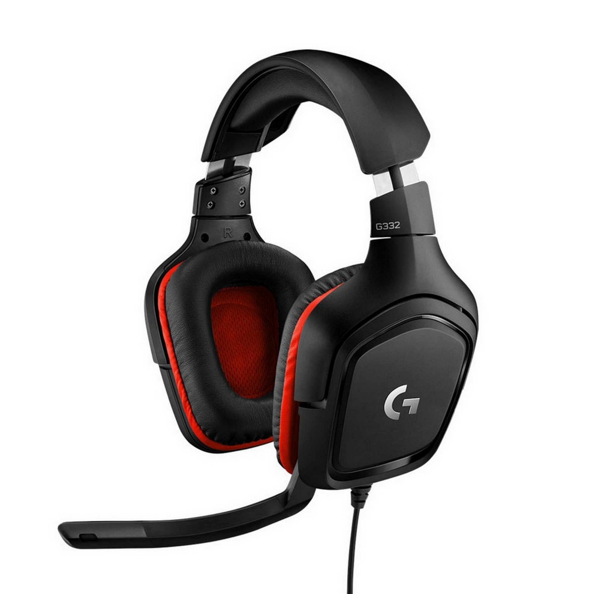 фото Игровая гарнитура logitech g332 black/red