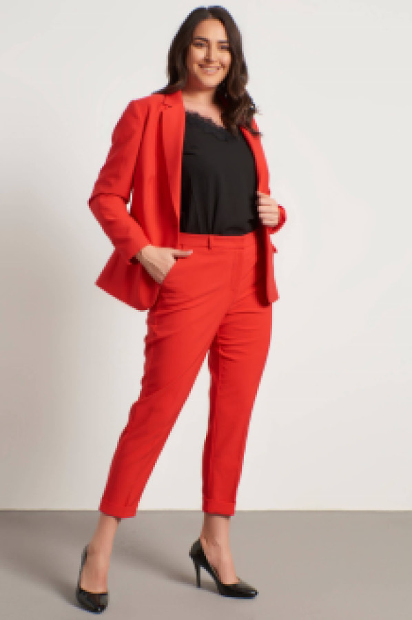 

Брюки женские My Line Moda 1180 красные 44 (доставка из-за рубежа), 1180