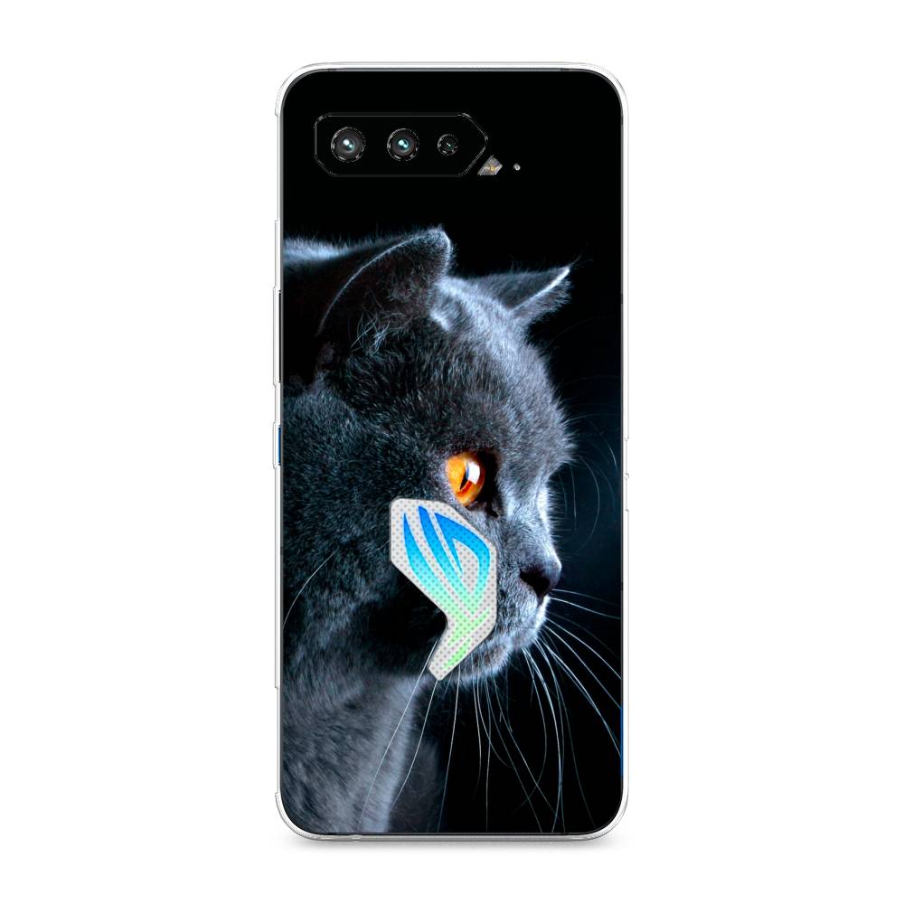 фото Чехол awog "благородный кот британец" для asus rog phone 5s