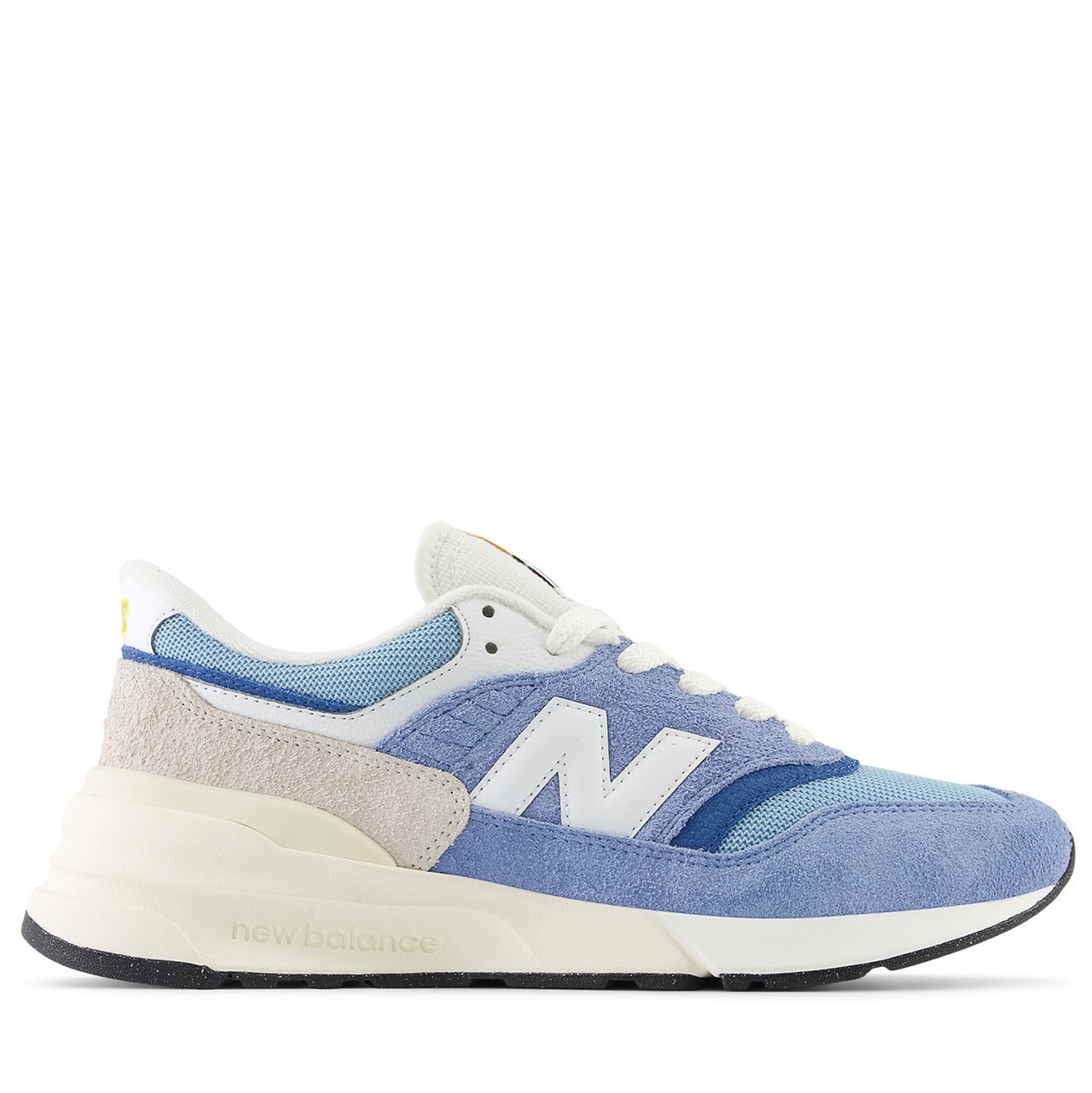 

Кроссовки унисекс New Balance 997R голубые 43 EU, Голубой, 997R