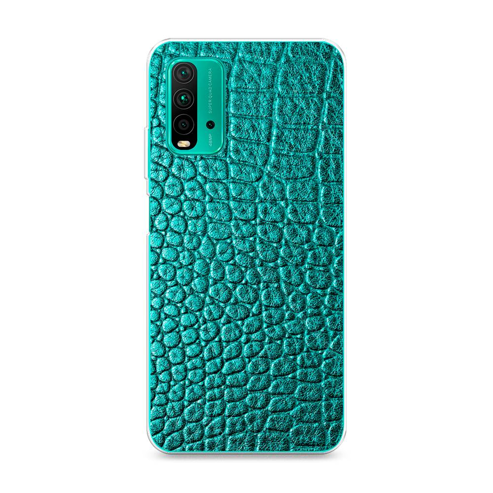 

Силиконовый чехол "Бирюзовая змея" на Xiaomi Redmi 9T, 39850-3