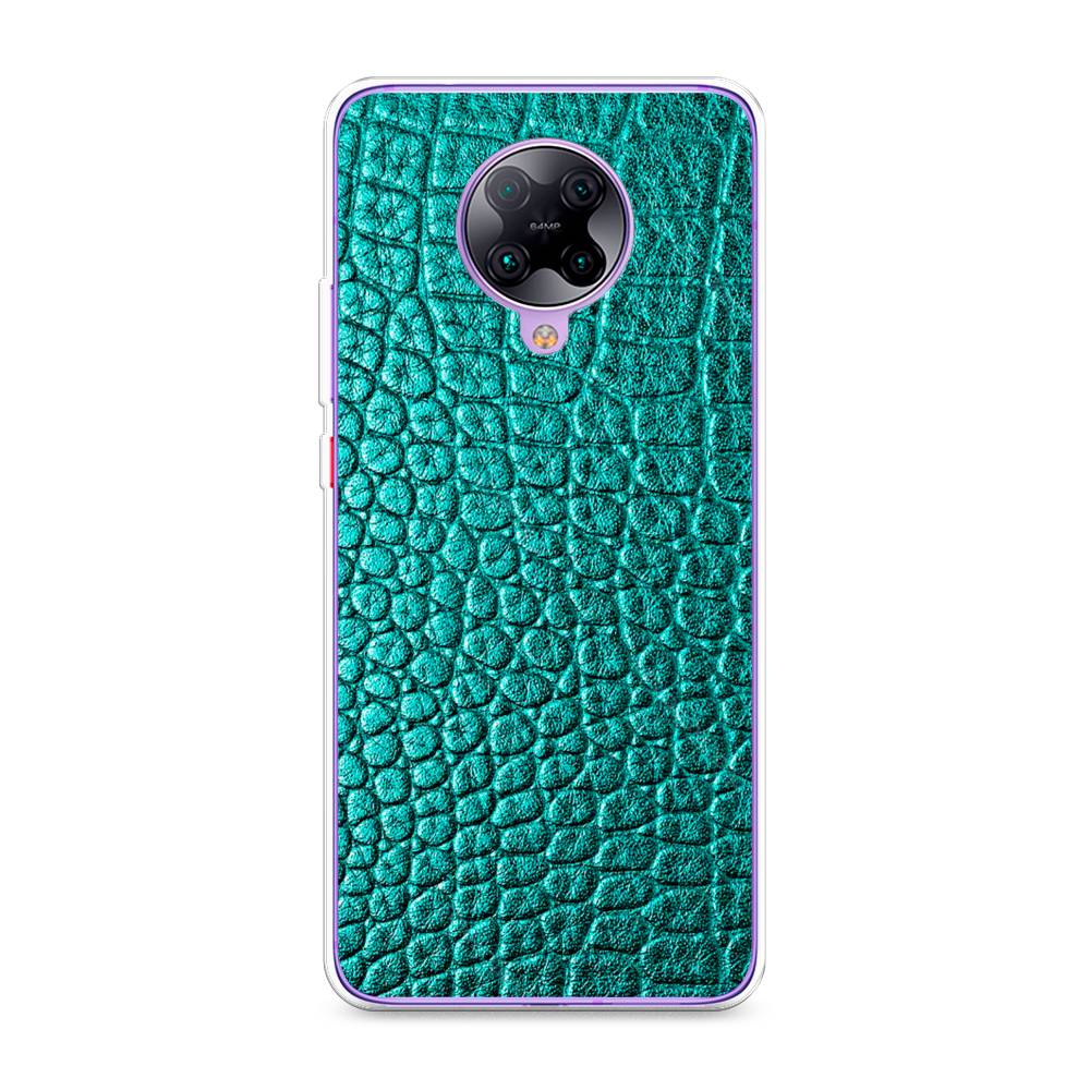 

Силиконовый чехол "Бирюзовая змея" на Xiaomi Redmi K30 Pro, 38850-3
