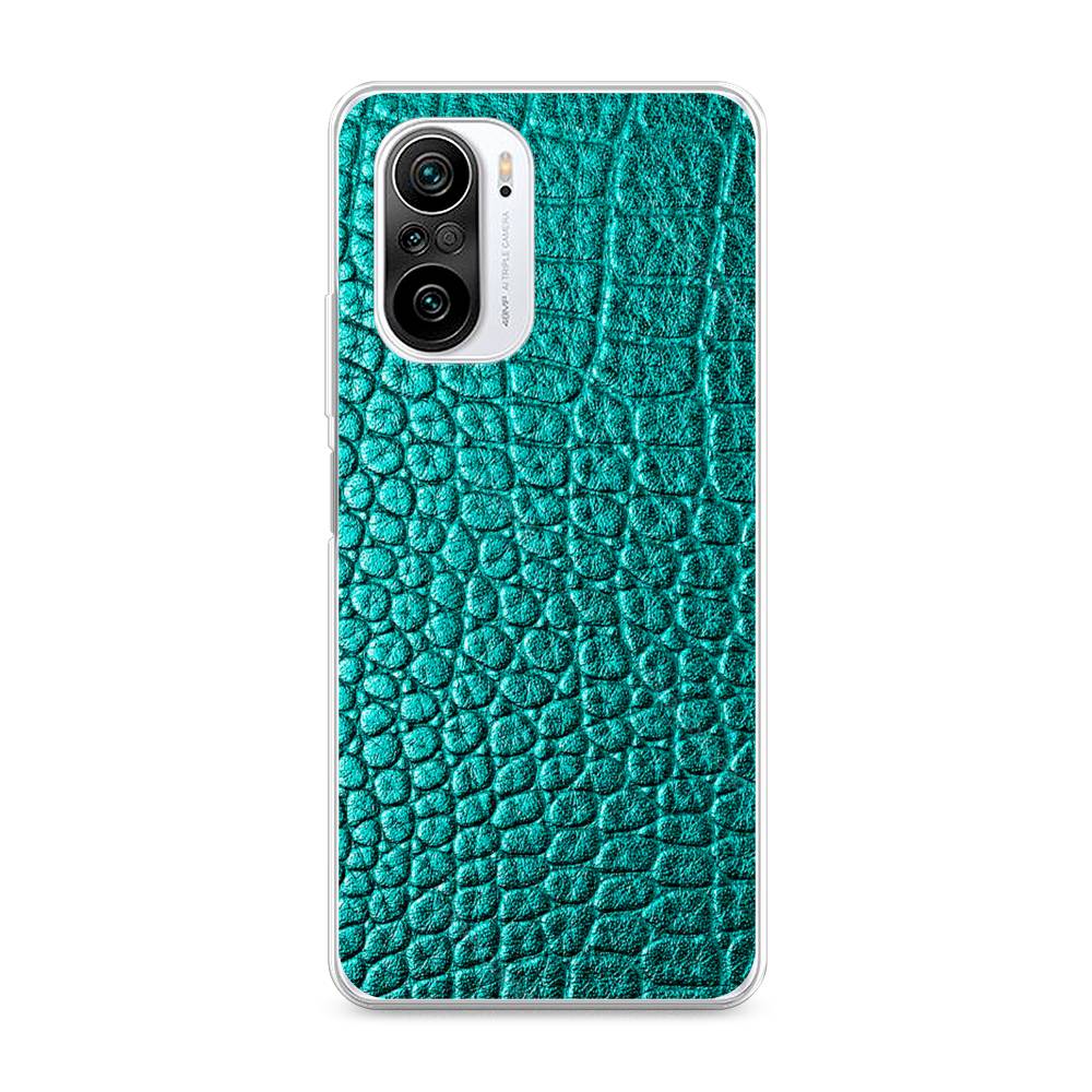 

Силиконовый чехол "Бирюзовая змея" на Xiaomi Redmi K40, 310950-3