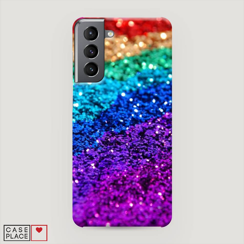 

Чехол Awog "Блестящая радуга рисунок" для Samsung Galaxy S21, 2101820-2