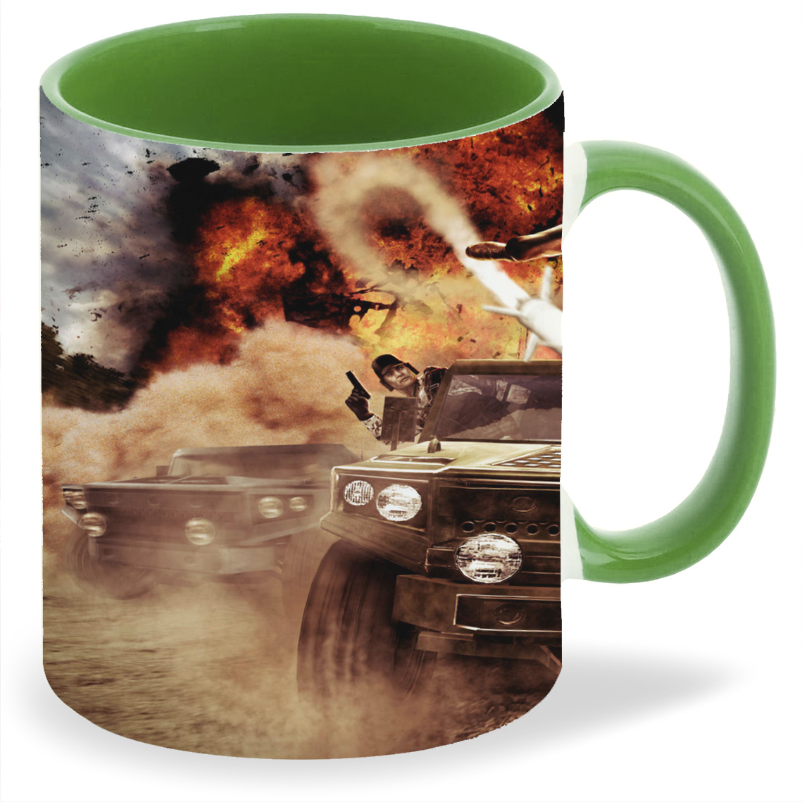 

Кружка CoolPodarok just cause 2 На крыше авто Ракета Вертолёт Взрывы, just cause 2 На крыше авто Ракета Вертолёт Взрывы