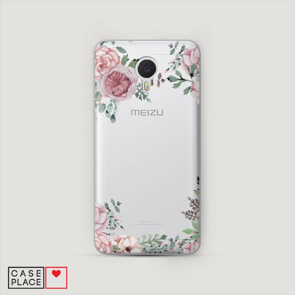 

Чехол Awog на Meizu M3 Note "Нежные розы акварель", Прозрачный;розовый;зеленый, 70550-8