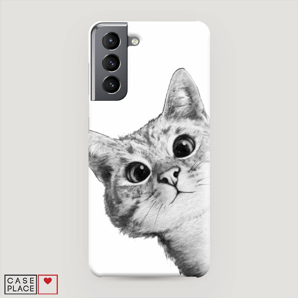 

Чехол Awog "Кот рисунок черно-белый" для Samsung Galaxy S21, 2101820-1