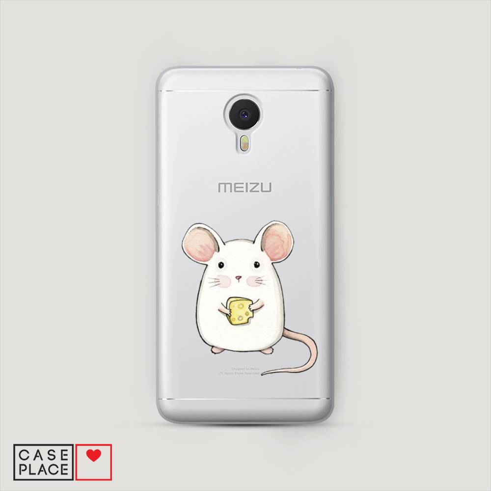 

Чехол Awog на Meizu M3 Note "Мышка", Белый;розовый;прозрачный, 70550-1