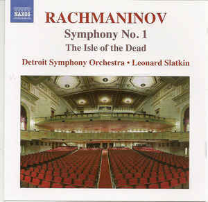 

SLATKIN, LEONARD/DETROIT SO: Symphony No.1