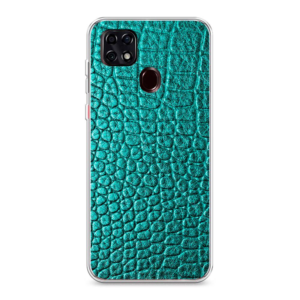 

Чехол Awog на ZTE Blade 20 Smart / ЗТЕ Блэйд 20 Smart "Бирюзовая змея", 133550-3