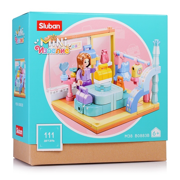 

SLUBAN MiNi Изделие, 111 деталей, "MiNi Изделие", 111 деталей