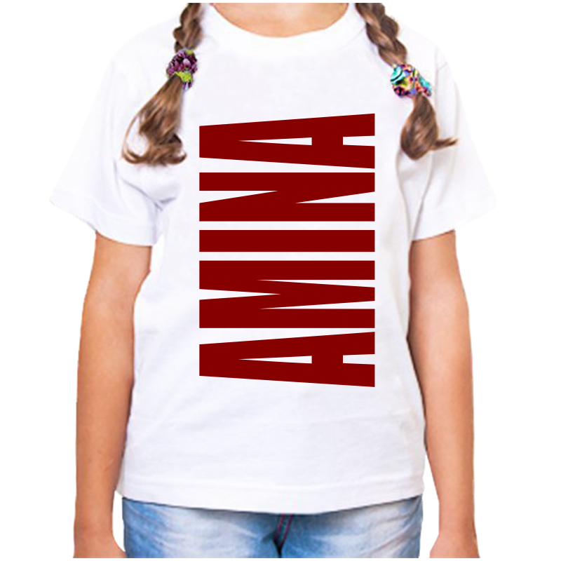 

Футболка девочке белая 36 р-р амина, Белый, fdd_amina