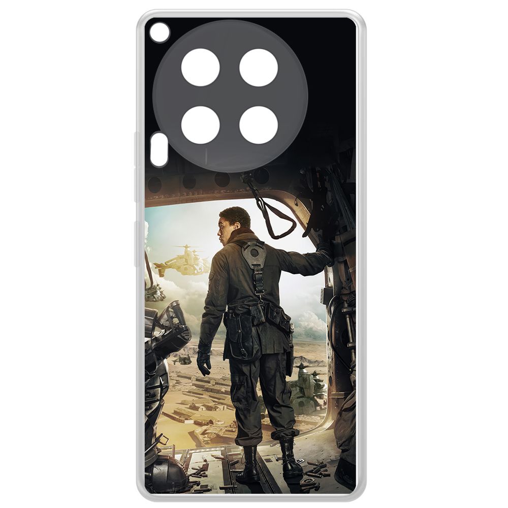 

Чехол-накладка Krutoff Clear Case Фоллаут (Fallout) - Аарон для TECNO Camon 30 5G, Прозрачный