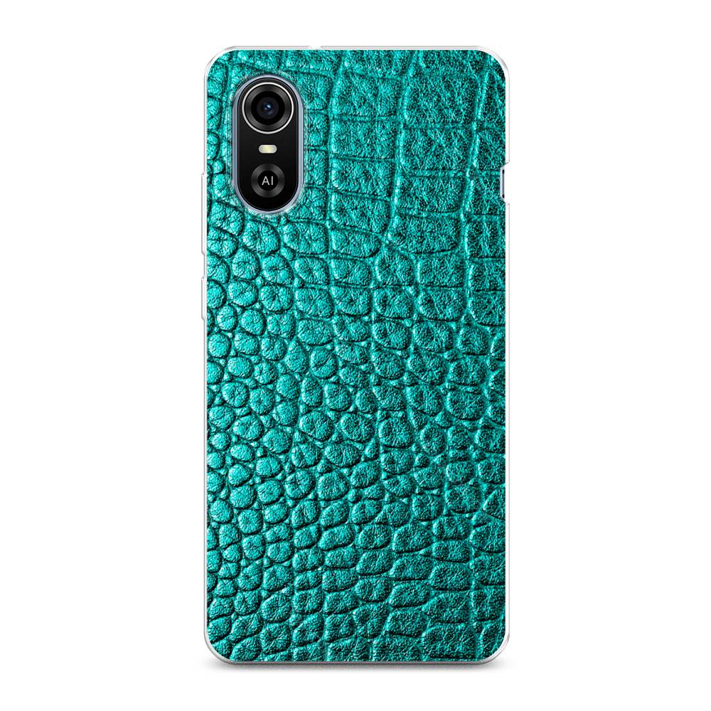 

Чехол Awog на ZTE Blade A31 Plus / ЗТЕ Блэйд A31 Plus "Бирюзовая змея", 135750-3