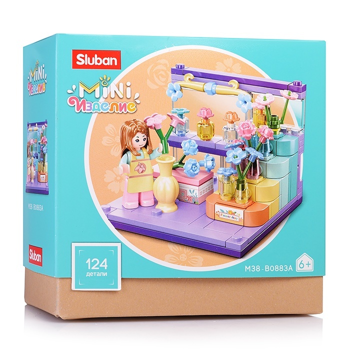 

SLUBAN MiNi Изделие, 124 детали, "MiNi Изделие", 124 детали