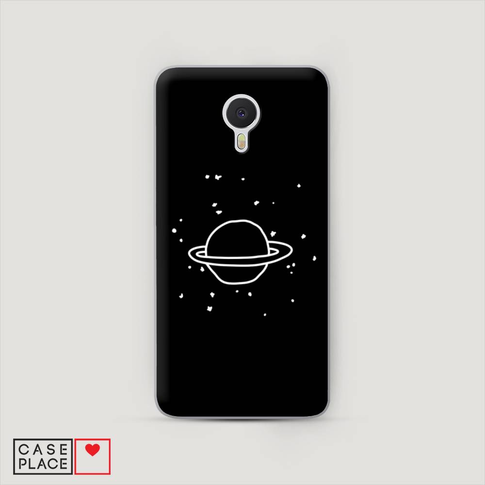 

Чехол Awog на Meizu M3 Note "Дудл Юпитера", Белый;черный, 70550-4