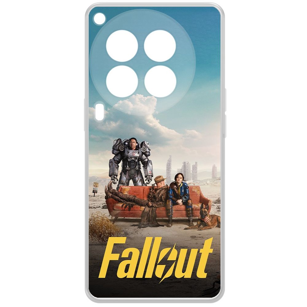 

Чехол-накладка Krutoff Clear Case Фоллаут (Fallout) - Постер для TECNO Camon 30 Premier 5G, Прозрачный