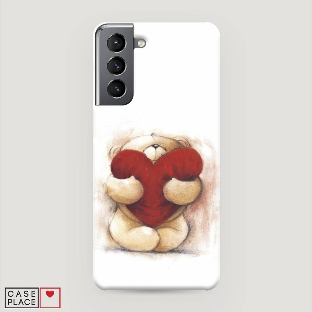 

Чехол Awog "Мишка с сердцем 1" для Samsung Galaxy S21, 2101820-5