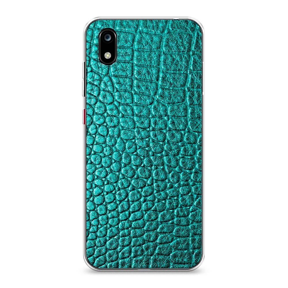 

Чехол Awog на ZTE Blade A7 2019 / ЗТЕ Блэйд A7 2019 "Бирюзовая змея", 133150-3