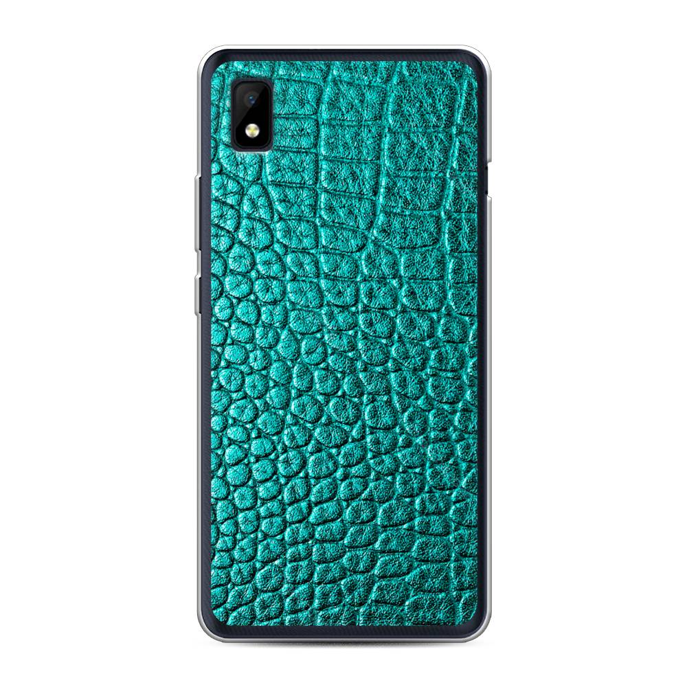 

Чехол Awog на ZTE Blade L210 / ЗТЕ Блэйд L210 "Бирюзовая змея", 134150-3