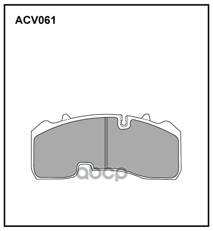 

Тормозные колодки ALLIED NIPPON дисковые ACV061K