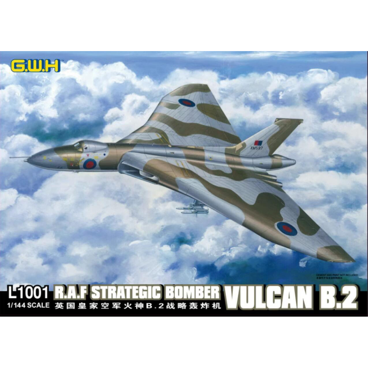 

Сборная модель Great Wall Hobby Бомбардировщик ВВС Великобритании Vulcan B,2 L1001