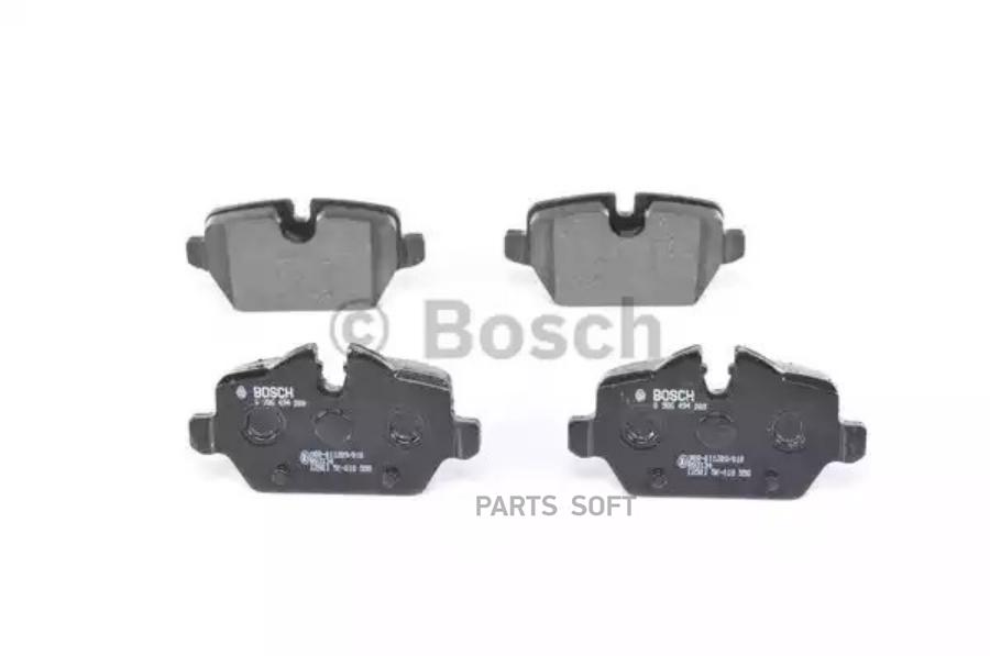 

Колодки тормозные дисковые задн BMW: 1 (E81) 116 i/118 i/120 i 04-12, 1 (E87) 116 i/118 d/