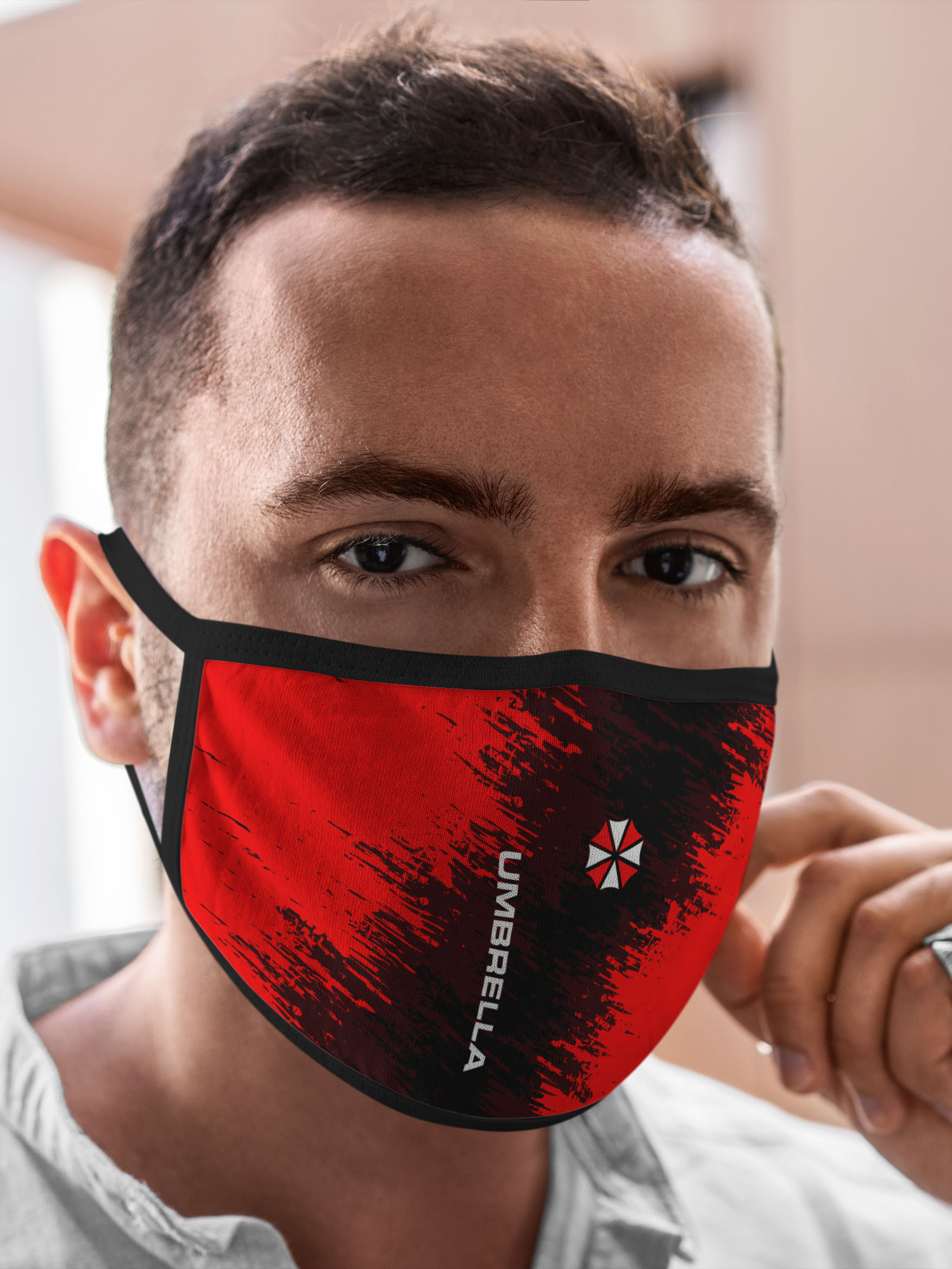 

Многоразовая маска унисекс Burnettie Resident Evil Umbrella Corporation., Разноцветный, Resident Evil Umbrella Corporation.