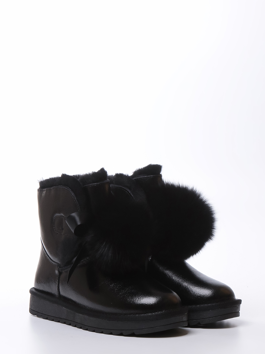 

Угги женские Lauf! 2018-61 black черные 39 RU, 2018-61 black