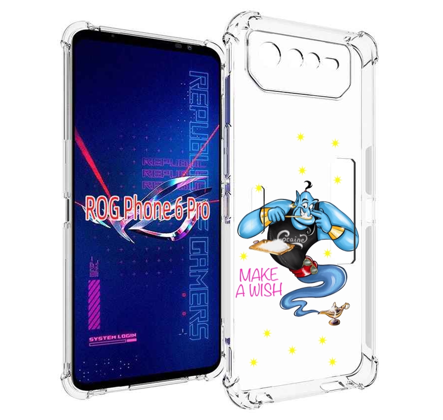 

Чехол MyPads Делай-магию для Asus ROG Phone 6 Pro, Прозрачный, Tocco