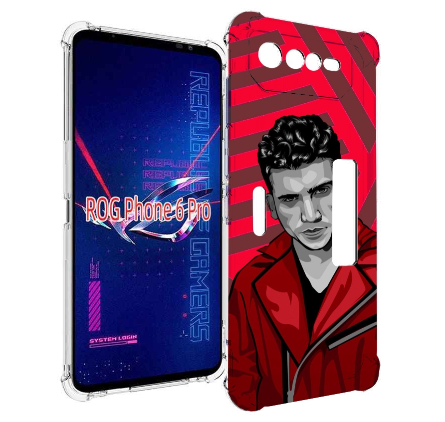 

Чехол MyPads Денвер-бумажный-дом для Asus ROG Phone 6 Pro, Прозрачный, Tocco