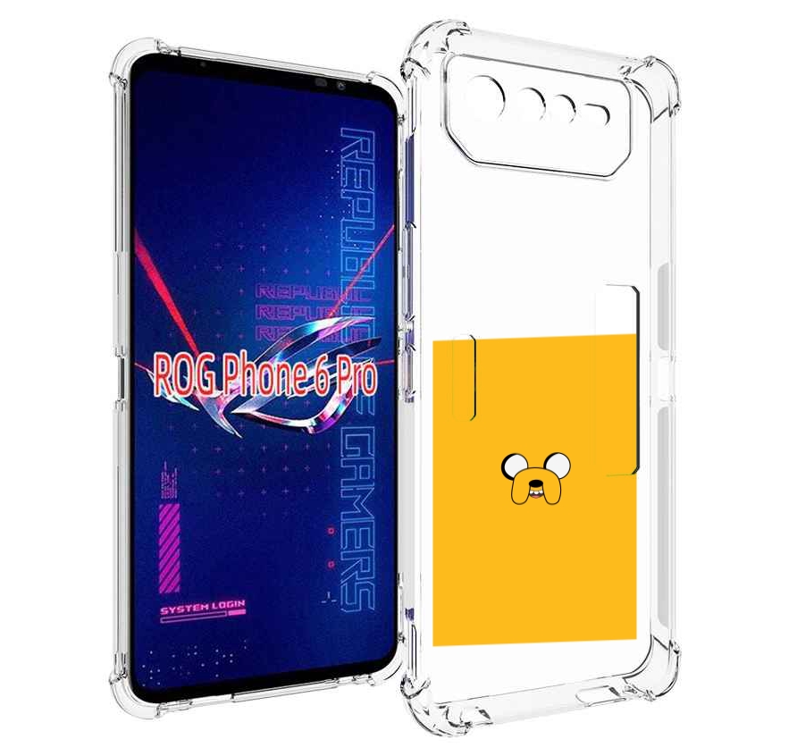 

Чехол MyPads Джейк-время-приключений для Asus ROG Phone 6 Pro, Прозрачный, Tocco