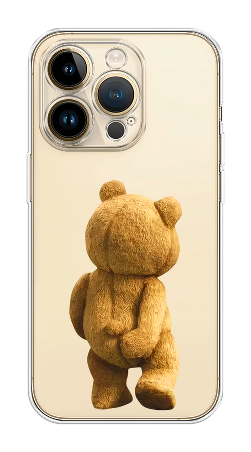 

Чехол Homey на Apple iPhone 14 Pro Max "Медвежья спина", Коричневый;прозрачный, 15050-1