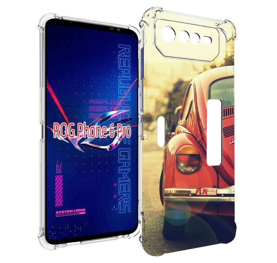 

Чехол MyPads Жук для Asus ROG Phone 6 Pro, Прозрачный, Tocco