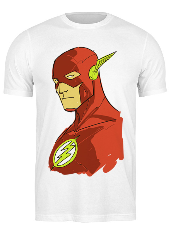 

Футболка женская Printio Flash (молния) белая S, Белый, Flash (молния)