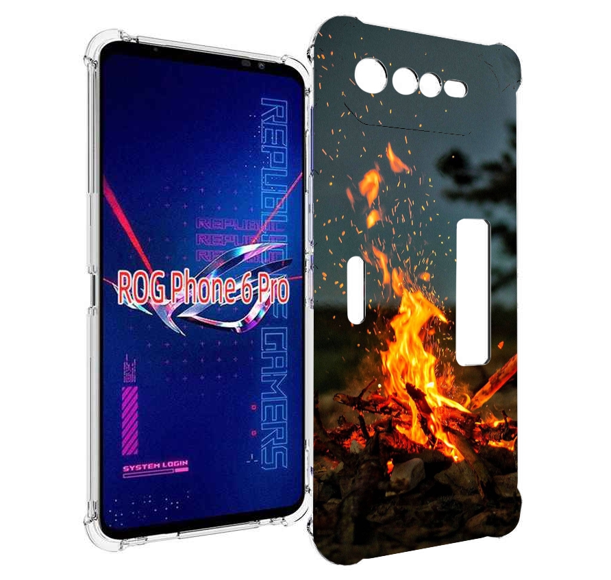 

Чехол MyPads Костер-ночное-небо для Asus ROG Phone 6 Pro, Прозрачный, Tocco
