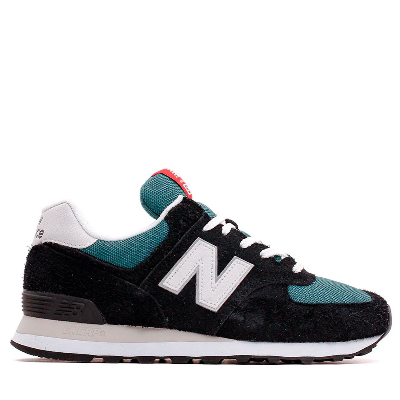 

Кроссовки унисекс New Balance 574 черные 46.5 EU, Черный, 574