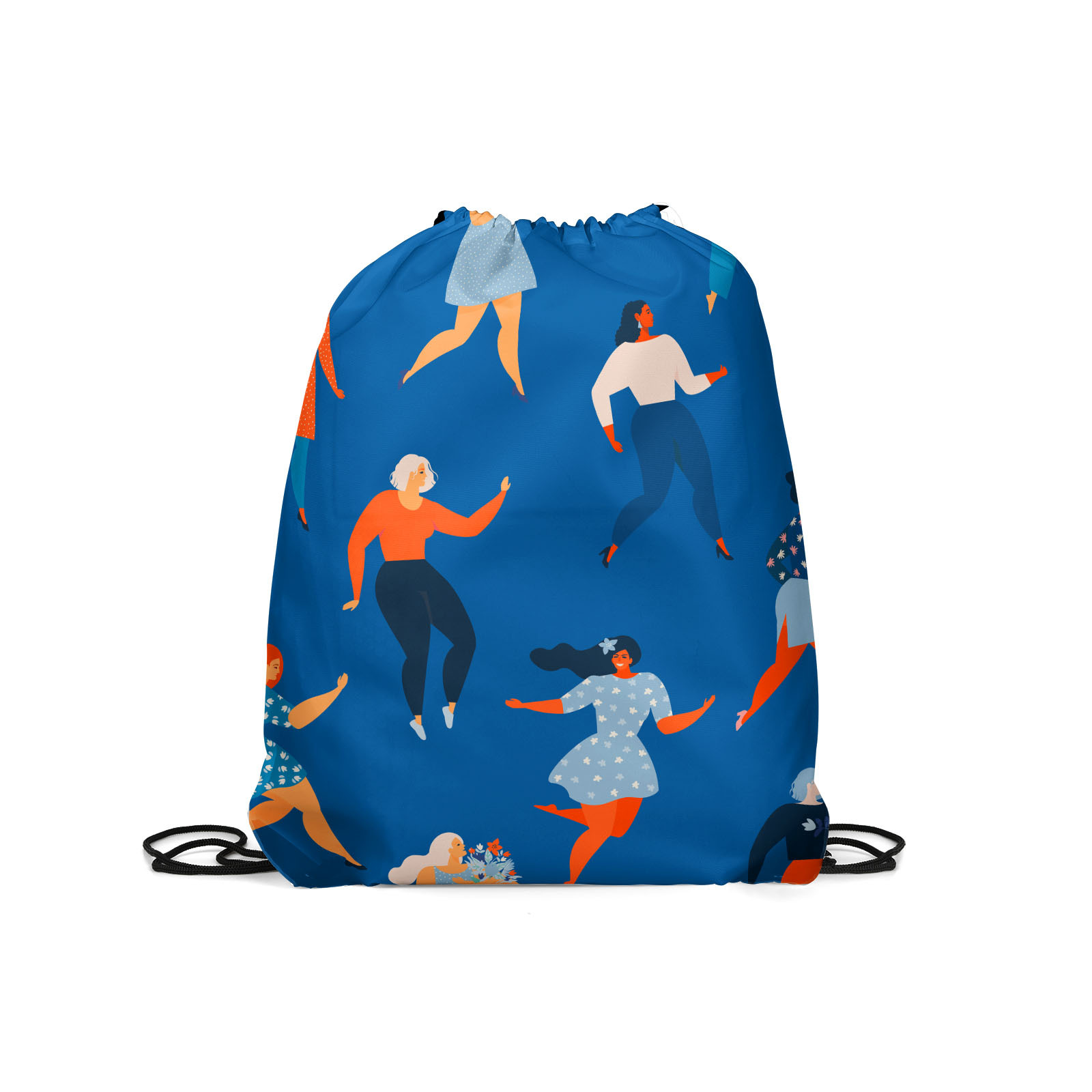 

Мешок для обуви унисекс Gorolla DrawstringBackpack 2321 темно-синий, 42х35 см, DrawstringBackpack 2321